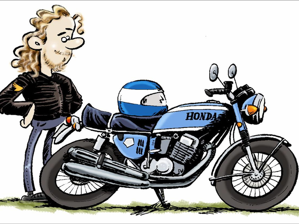 1. Honda CB 750 Four