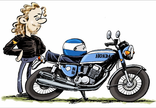 1. Honda CB 750 Four