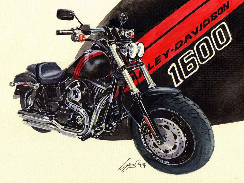 560-Harley Davidson Fat Bob-1
