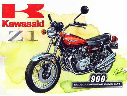589-Kawasaki Z1 900