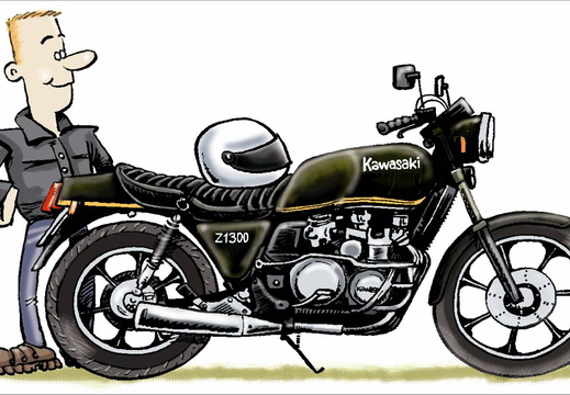 4. Kawasaki Z1300