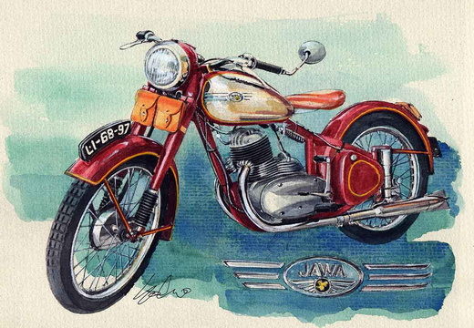 690-Jawa Motor cycle-1